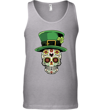 Load image into Gallery viewer, Sugar Skull Of Dead Shirt St. Patrick's Day Tank Top