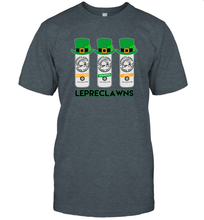 Load image into Gallery viewer, St Patrick's Irish Day Lepreclawns Lucky Shamrock Drinking T-Shirt