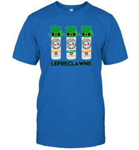 Load image into Gallery viewer, St Patrick's Irish Day Lepreclawns Lucky Shamrock Drinking T-Shirt