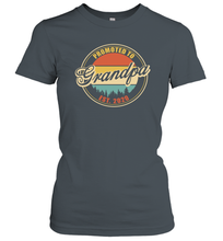 Load image into Gallery viewer, Family Shirt First Time New Grandpa Est 2020 Vintage Women's T-Shirt