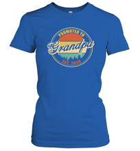 Load image into Gallery viewer, Family Shirt First Time New Grandpa Est 2020 Vintage Women's T-Shirt