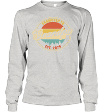 Load image into Gallery viewer, Family Shirt First Time New Grandpa Est 2020 Vintage Youth Long Sleeve