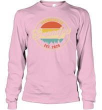 Load image into Gallery viewer, Family Shirt First Time New Grandpa Est 2020 Vintage Youth Long Sleeve
