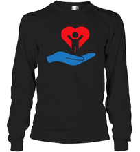 Load image into Gallery viewer, Family Shirt My Hand Heart Autism Awareness Long Sleeve T-Shirt