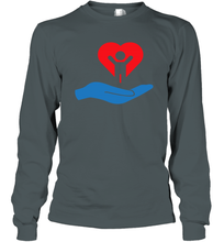 Load image into Gallery viewer, Family Shirt My Hand Heart Autism Awareness Long Sleeve T-Shirt