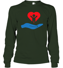 Load image into Gallery viewer, Family Shirt My Hand Heart Autism Awareness Long Sleeve T-Shirt