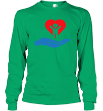 Load image into Gallery viewer, Family Shirt My Hand Heart Autism Awareness Long Sleeve T-Shirt