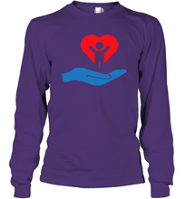 Load image into Gallery viewer, Family Shirt My Hand Heart Autism Awareness Long Sleeve T-Shirt