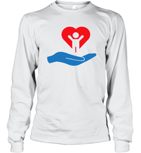 Load image into Gallery viewer, Family Shirt My Hand Heart Autism Awareness Long Sleeve T-Shirt