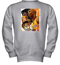 Load image into Gallery viewer, Kobe Bryant Black Mamba Basketball G.O.A.T Forever Youth Sweatshirt