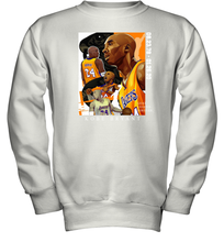 Load image into Gallery viewer, Kobe Bryant Black Mamba Basketball G.O.A.T Forever Youth Sweatshirt