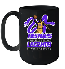 Load image into Gallery viewer, Kobe Bryant Black Mamba 24 NBA Legend Live Forever Ceramic Mug 15oz