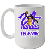 Load image into Gallery viewer, Kobe Bryant Black Mamba 24 NBA Legend Live Forever Ceramic Mug 15oz