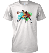 Load image into Gallery viewer, Kobe Bryant And Michael Jordan Signatures Graphic Premium Men's T-Shirt