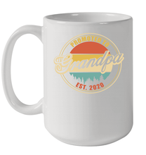 Load image into Gallery viewer, Family Shirt First Time New Grandpa Est 2020 Vintage Ceramic Mug 15oz