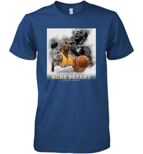 Load image into Gallery viewer, Kobe Bryant Black Mamba 24 NBA Legend Rest In Peace Premium Men's T-Shirt