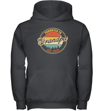 Load image into Gallery viewer, Family Shirt First Time New Grandpa Est 2020 Vintage Youth Hoodie