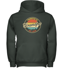 Load image into Gallery viewer, Family Shirt First Time New Grandpa Est 2020 Vintage Youth Hoodie