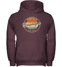 Load image into Gallery viewer, Family Shirt First Time New Grandpa Est 2020 Vintage Youth Hoodie