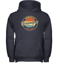 Load image into Gallery viewer, Family Shirt First Time New Grandpa Est 2020 Vintage Youth Hoodie
