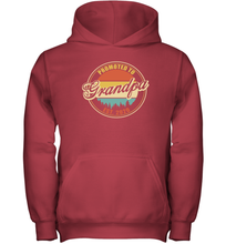 Load image into Gallery viewer, Family Shirt First Time New Grandpa Est 2020 Vintage Youth Hoodie