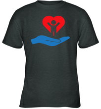 Load image into Gallery viewer, Family Shirt My Hand Heart Autism Awareness Youth T-Shirt